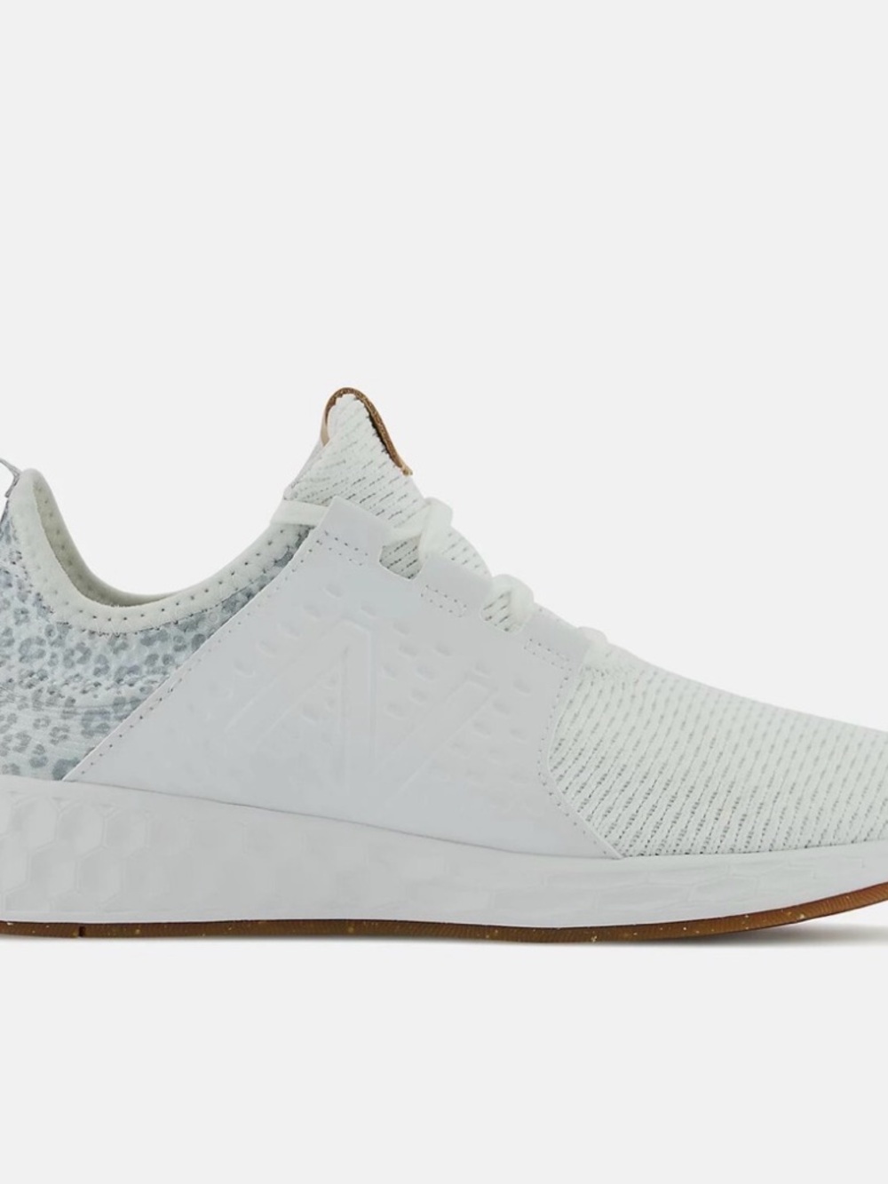 NWOT New Balance Womens WCRZRSL1 White Casual Running Shoes